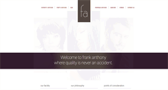 Desktop Screenshot of frankanthony.com